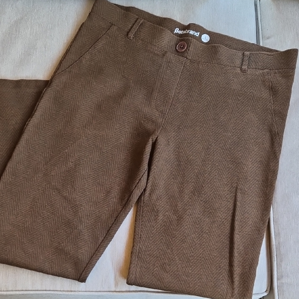 Betabrand Chevron Pants